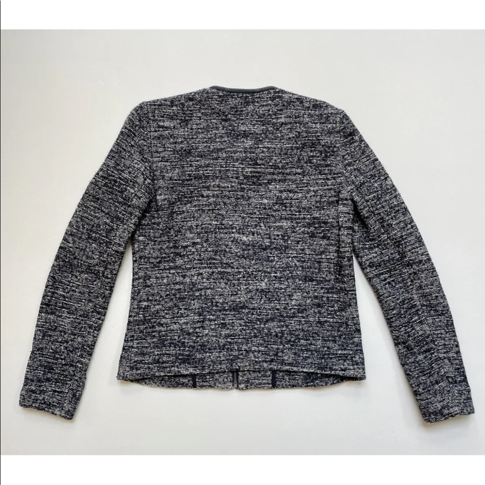 Jigsaw Womens Wool Blend Full Zip Long Sleeve Jacket Size 8 - Picture 5 of 8